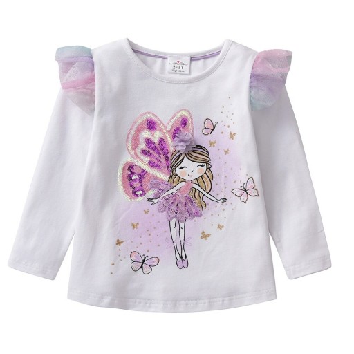 Camiseta de manga larga para niña T2525