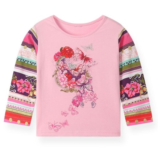 Camiseta de manga larga para niña T2542