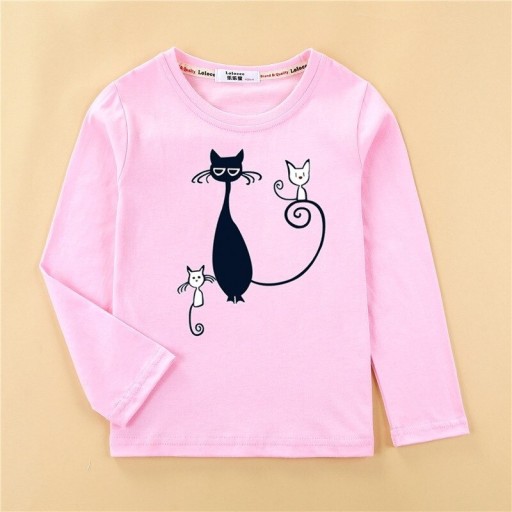 Camiseta de manga larga para niña T2554