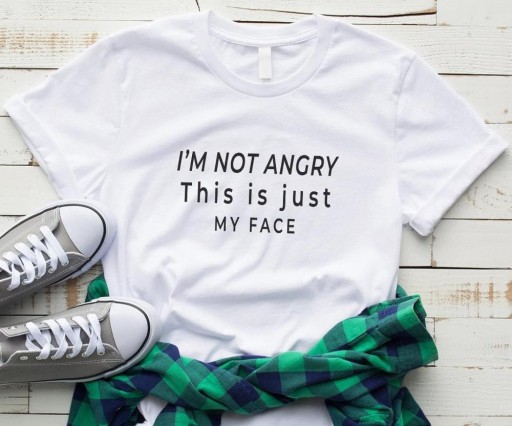 Camiseta de mujer con divertida inscripción B79