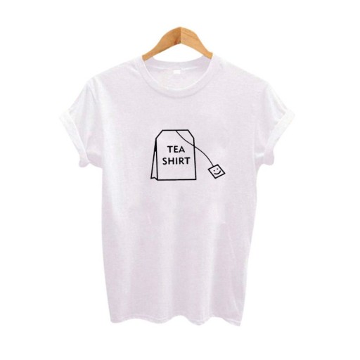 Camiseta de mujer con estampado - Bolsita de té J1187