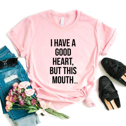 Camiseta de mujer con estampado divertido B324