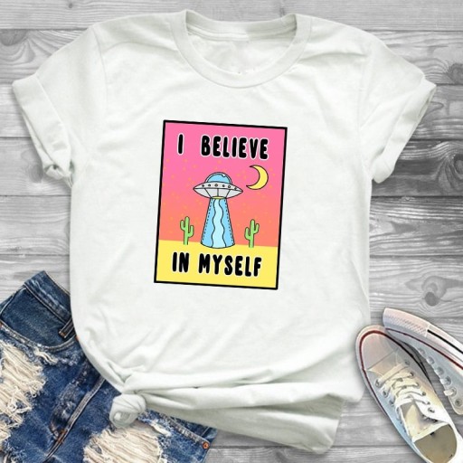 Camiseta de mujer con motivo de cactus