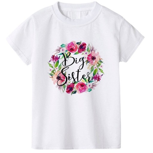 Camiseta de niña para hermanas 1665