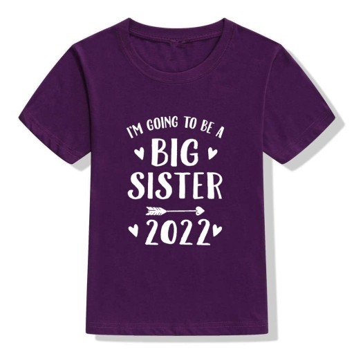 Camiseta de niña para hermanas B1658