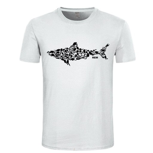 Camiseta de tiburón para hombre T2377