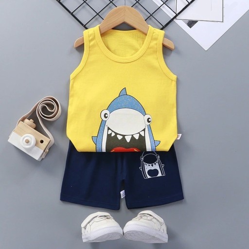 Camiseta de tirantes y pantalón corto infantil L1096