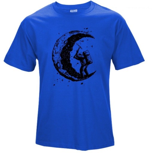 Camiseta elegante para hombre con luna J3242