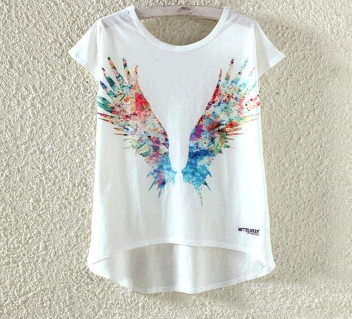 Camiseta estampada mujer