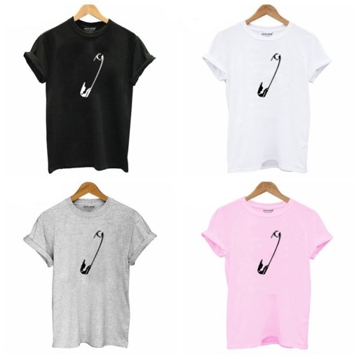 Camiseta feminina com estampado B191