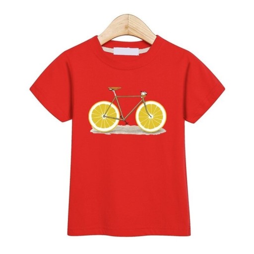 Camiseta infantil con bici