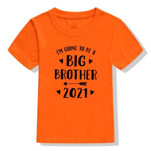 Camiseta infantil para hermanos B1510