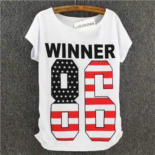 Camiseta mujer con estampado A1230 Camiseta mujer con estampado A1230