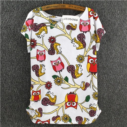 Camiseta mujer con estampado A1230