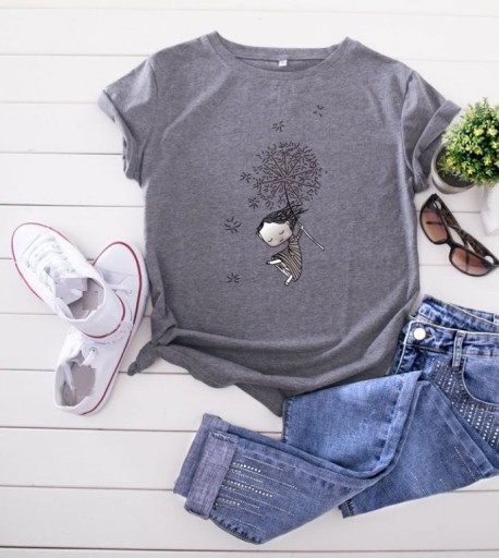 Camiseta mujer con estampado B355