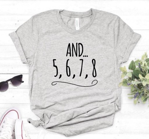 Camiseta mujer con numeros