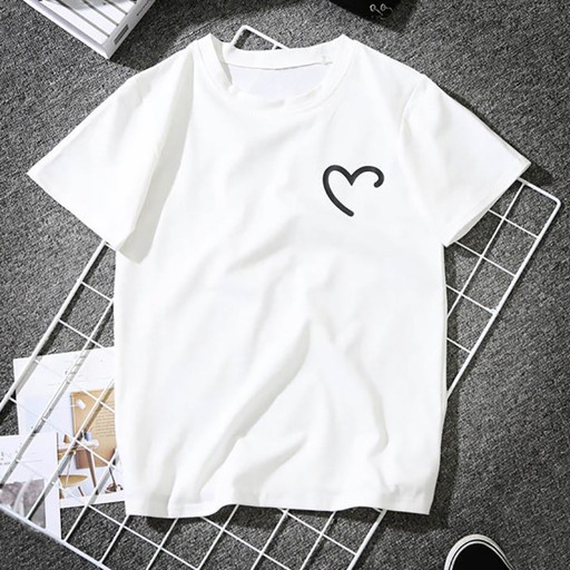 Camiseta mujer corazón A791