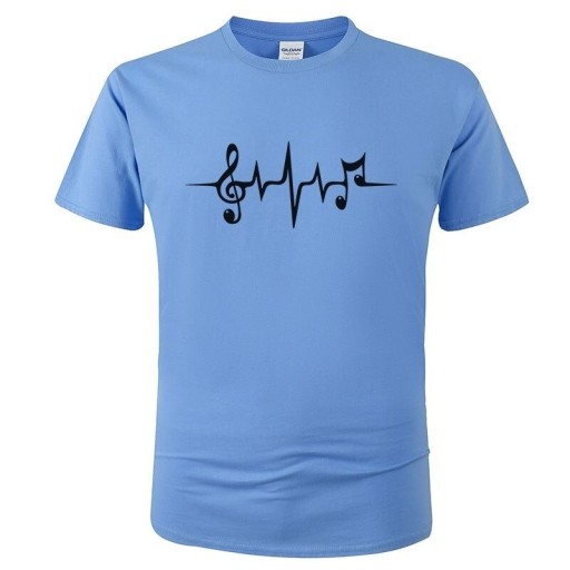 Camiseta musical para homem T2092