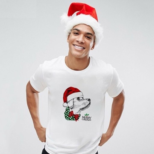 Camiseta navideña para hombre T2321