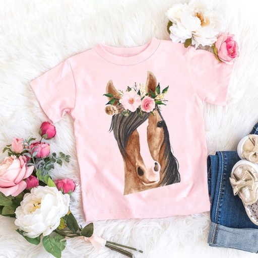 Camiseta niña animalito B1627