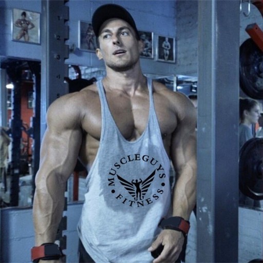 Camiseta sin mangas para hombre T1941