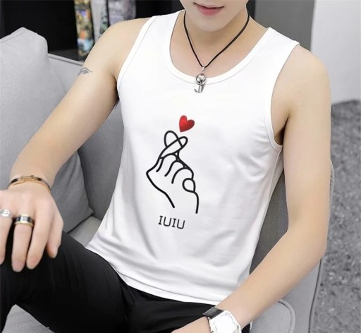 Camiseta sin mangas para hombre T1948
