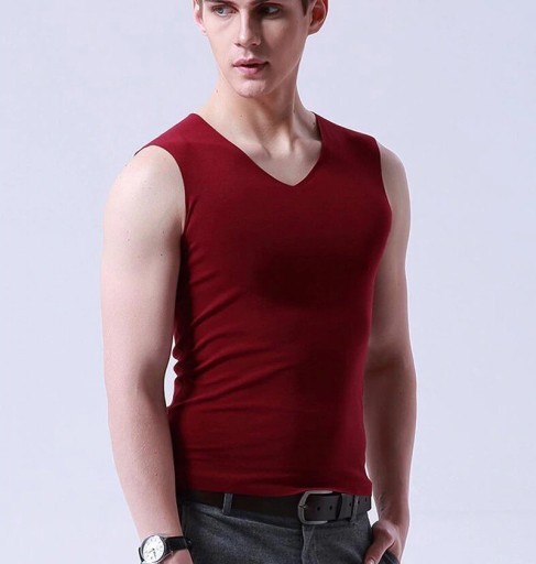 Camiseta sin mangas para hombre T1957