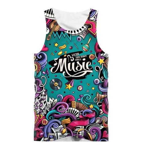 Camiseta sin mangas para hombre T2012