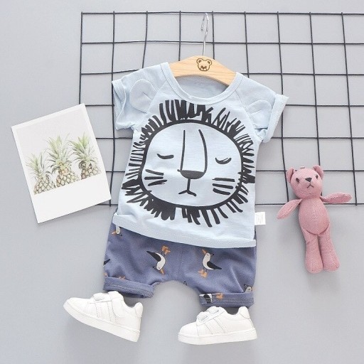 Camiseta y pantalón corto infantil L1106