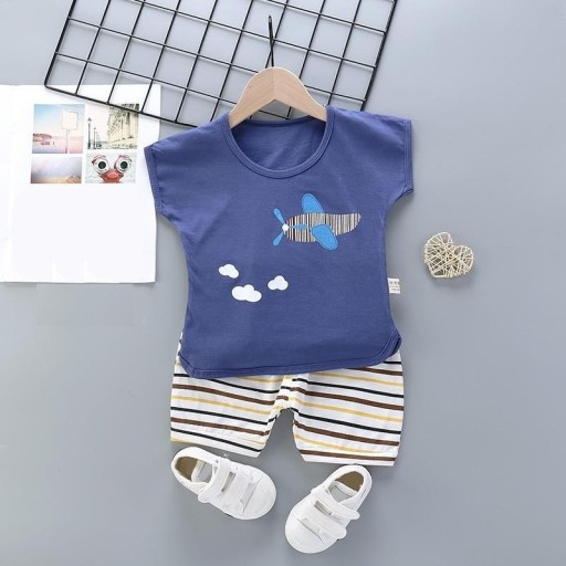 Camiseta y pantalón corto infantil L1180