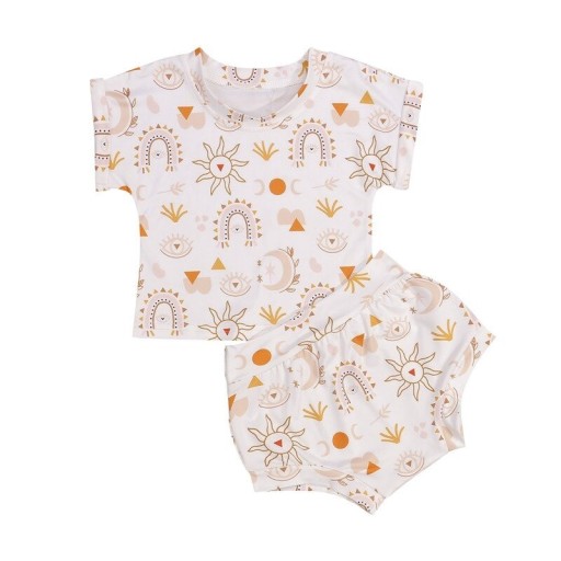 Camiseta y pantalón corto infantil L1486
