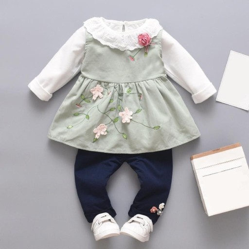 Camiseta y pantalón niña L1159