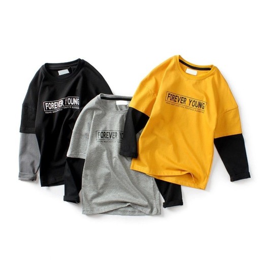 Camisola de menino de manga longa B1555