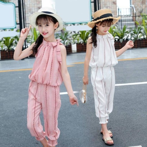 Camisola e calças para meninas L1423