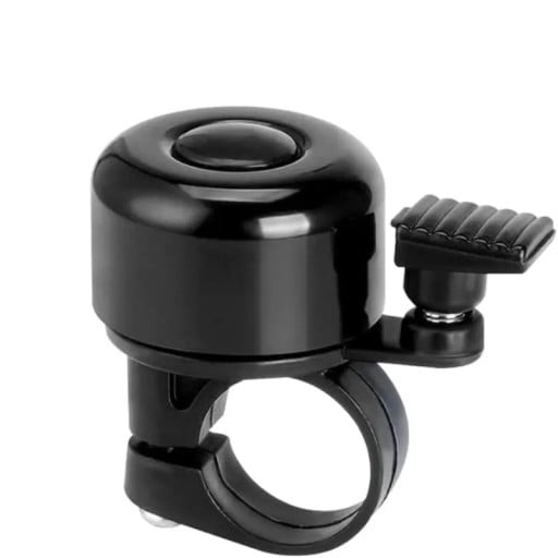 Campainha de bicicleta 5,5 x 5 cm para guiadores Diâmetro 22–25 mm Campainha de bicicleta metálica com tom alto Resistente à corrosão