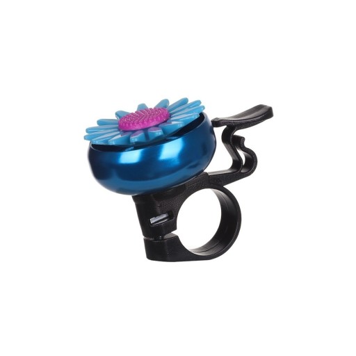 Campainha de bicicleta para crianças com flor