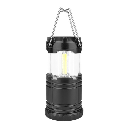 Camping COB LED-lampa för 3x AAA-batterier
