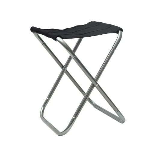 Camping hopfällbar pall 25,4 x 22 x 27 cm Lätt bärbar pall för camping Picknick Fiske Trädgård Uteservering