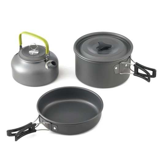 Campingservis set 3 st