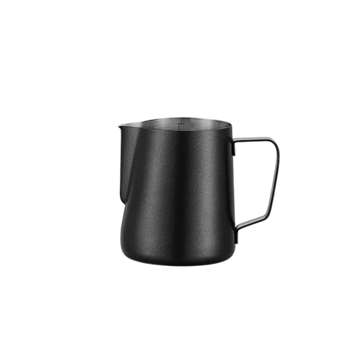 Cana din oțel inoxidabil pentru spumarea laptelui 350 ml 9 × 8 cm Cană profesională din oțel inoxidabil pentru cappuccino latte art utilizare acasă și baristică