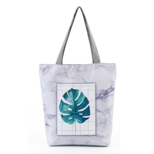 Canvasväska för kvinnor Monstera Canvasväska för kvinnor Monstera