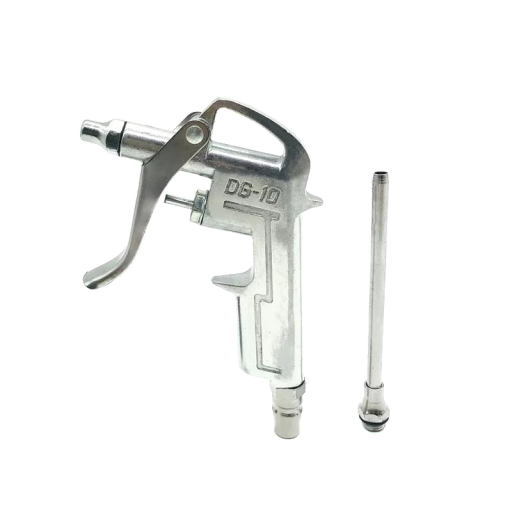 Cap de compresor din aluminiu cu extensie scurtă de 90 mm, presiune de lucru 0,9 MPa, calibru 8 mm, instrument de suflat aer