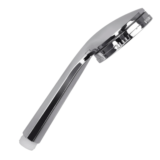 Cap de duș cromat, economic, 20,8 cm, cu duză de înaltă presiune, diametru cap 7,9 cm, tehnologie Jet economică