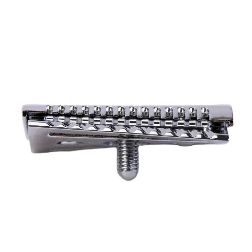 Cap de schimb pentru aparat de ras de siguranță tăiere înclinat 46x25 mm aliaj de zinc cromat pentru bărbierit umed