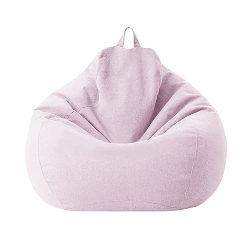 Capa colorida para saco de assento 100 cm com fecho e pega para enchimento com brinquedos de pelúcia, almofadas ou enchimento em espuma