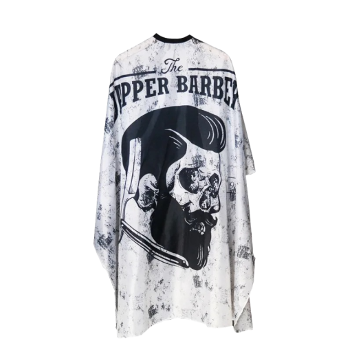 Capa de cabeleireiro com estampado Capa de cabeleireiro Avental de cabeleireiro