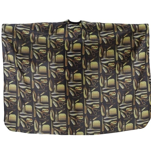 Capa de cabeleireiro para corte