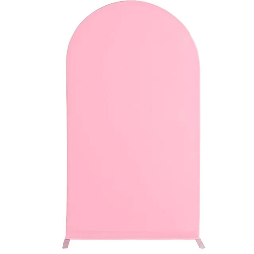 Capa elástica reversível para arco de casamento 150x65 cm cortina de spandex para decoração de suporte de balões para casamentos e festas de aniversário