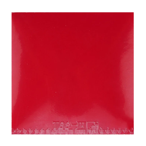 Capa elástica vermelha de borracha para raquete de pingue-pongue para um estilo de jogo rápido e agressivo com alto controlo da bola e precisão nos golpes