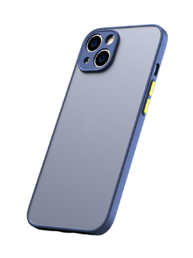 Capa protetora fosca para iPhone 15 Plus